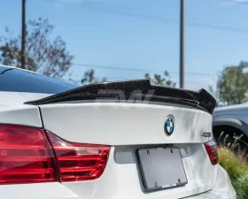 RW Carbon GTX Style Forged Carbon Trunk Spoiler BMW F32 4 Series 2014-2020