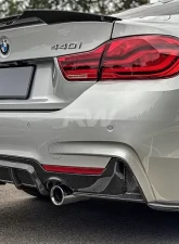 RW Carbon Fiber Rear Bumper Splitters BMW F32 | F33 | F36 2014-2020                                     - bmwf32043 - Image 2