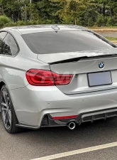 RW Carbon Fiber Rear Bumper Splitters BMW F32 | F33 | F36 2014-2020                                     - bmwf32043 - Image 4