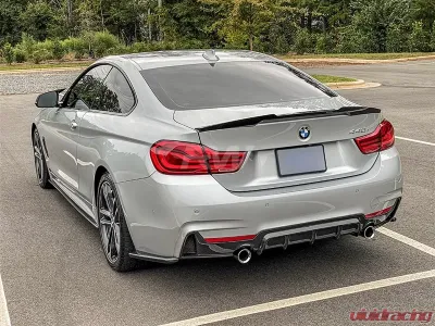 RW Carbon Fiber Rear Bumper Splitters BMW F32 | F33 | F36 2014-2020 - bmwf32043