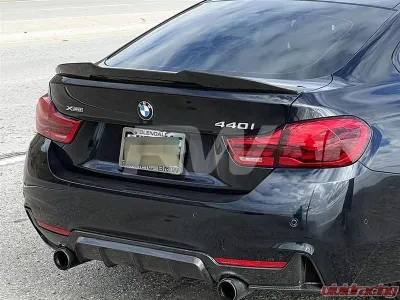 RW Carbon BMW F36 GTX Carbon Fiber Trunk Spoiler w/ 3M Tape BMW F36 2014-2020 - bmwf32044-1