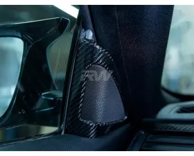 RW Carbon Speaker Trims Carbon Fiber BMW F82/F83 M4 2015-2020