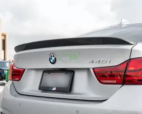 RW Carbon 3D Style Carbon Fiber Trunk Spoiler BMW F36 4 Series 2014-2020