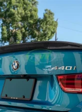 RW Carbon Performance Style CF Trunk Spoiler w/ 3M Tape BMW F36 2014+                                     - bmwf36002-1 - Image 6