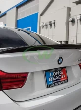 RW Carbon Performance Style CF Trunk Spoiler w/ 3M Tape BMW F36 2014+                                     - bmwf36002-1 - Image 3