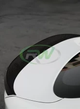 RW Carbon Performance Style CF Trunk Spoiler w/ 3M Tape BMW F36 2014+                                     - bmwf36002-1 - Image 4