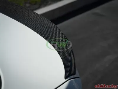 RW Carbon Performance Style CF Trunk Spoiler w/ 3M Tape BMW F36 2014+ - bmwf36002-1