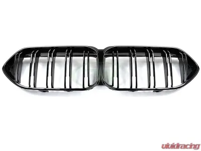 RW Carbon Gloss Black Dual Slat Grilles BMW F44 2-Series 2021-2023 - bmwf44001