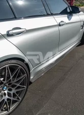 RW Carbon GTX Carbon Fiber Side Skirt Extensions BMW F80 M3 2015-2020                                     - bmwf80002 - Image 6