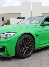 RW Carbon GTX Carbon Fiber Side Skirt Extensions BMW F80 M3 2015-2020                                     - bmwf80002 - Image 3