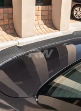 RW Carbon CS Style CF Trunk Spoiler w/ 3M Tape BMW M3 F80 | F30 2012-2020                                     - bmwf80003-1 - Image 3