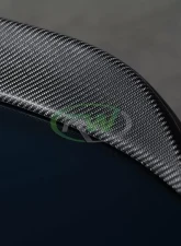 RW Carbon CS Style CF Trunk Spoiler w/ 3M Tape BMW M3 F80 | F30 2012-2020                                     - bmwf80003-1 - Image 4