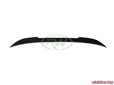 RW Carbon CS Style CF Trunk Spoiler w/ 3M Tape BMW M3 F80 | F30 2012-2020 - bmwf80003-1