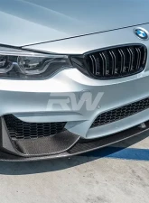 RW Carbon Performance Style CF Lip Spoiler BMW F8X M3 | M4 2015-2020                                     - bmwf82m404 - Image 3