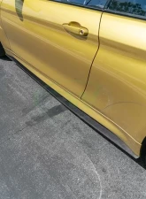 RW Carbon CF Side Skirt Extensions BMW M4 F82 | F83 2015-2020                                     - bmwf82m405 - Image 6