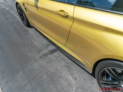 RW Carbon CF Side Skirt Extensions BMW M4 F82 | F83 2015-2020 - bmwf82m405