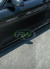 RW Carbon CF Side Skirt Extensions BMW M4 F82 | F83 2015-2020                                     - bmwf82m405 - Image 2