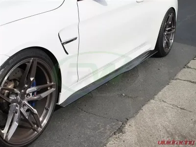RW Carbon GTX Carbon Fiber Side Skirt Extensions BMW F80 M3 | F82 F83 M4 2015-2020 - bmwf82m407