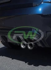 RW Carbon Fiber Diffuser BMW F85 X5M | F86 X6M 2015-2018                                     - bmwf8501 - Image 6