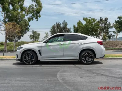 RW Carbon CF Side Skirt Extensions BMW F16 X6 | F86 X6M 2014-2018 - bmwf8503