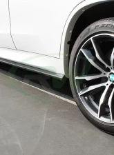 RW Carbon CF Side Skirt Extensions BMW F16 X6 | F86 X6M 2014-2018                                     - bmwf8503 - Image 4