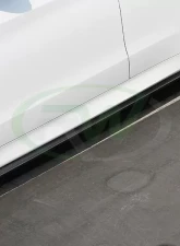 RW Carbon CF Side Skirt Extensions BMW F16 X6 | F86 X6M 2014-2018                                     - bmwf8503 - Image 5
