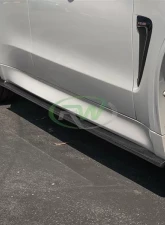 RW Carbon CF Side Skirt Extensions BMW F15 X5 | F85 X5M 2014-2018                                     - bmwf8505 - Image 6