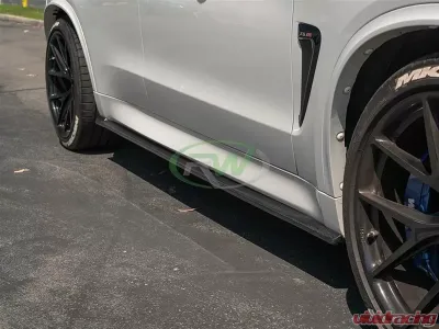 RW Carbon CF Side Skirt Extensions BMW F15 X5 | F85 X5M 2014-2018 - bmwf8505