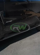RW Carbon CF Side Skirt Extensions BMW F15 X5 | F85 X5M 2014-2018                                     - bmwf8505 - Image 4