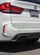 RW Carbon 3D Style Carbon Fiber Diffuser BMW F85 X5M 2015-2018                                     - bmwf8507 - Image 6