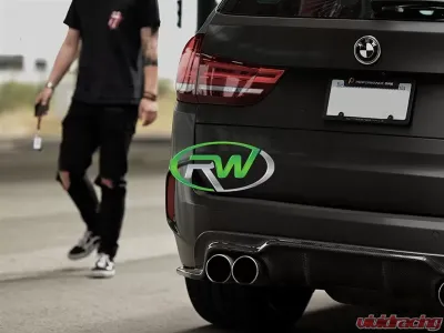 RW Carbon 3D Style Carbon Fiber Diffuser BMW F85 X5M 2015-2018 - bmwf8507