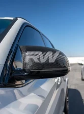 RW Carbon CF Mirror Replacements BMW F85 X5M | F86 X6M 2015-2018                                     - bmwf8508 - Image 3