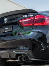 RW Carbon 3D Style Carbon Fiber Diffuser BMW F86 X6M 2015-2018                                     - bmwf8601 - Image 6