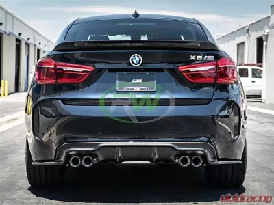 RW Carbon 3D Style Carbon Fiber Diffuser BMW F86 X6M 2015-2018 - bmwf8601