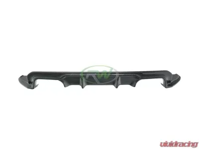 RW Carbon 3D Style Carbon Fiber Diffuser BMW F86 X6M 2015-2018 - bmwf8601