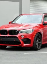 RW Carbon Fiber Front Bumper BMW Trim F85 X5M | F86 X6M 2015-2018                                     - bmwf8602 - Image 2