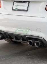 RW Carbon Performance Style CF Diffuser BMW F87 M2 2016-2019                                     - bmwf8701 - Image 6