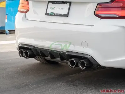 RW Carbon Performance Style CF Diffuser BMW F87 M2 2016-2019 - bmwf8701