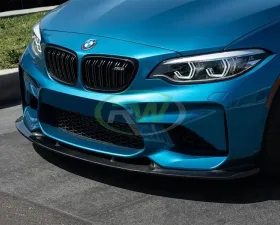RW Carbon 3D Style CF Front Lip Spoiler BMW F87 M2 2016-2018