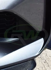 RW Carbon Fiber Canards BMW F87 M2 2016-2018                                     - bmwf8709 - Image 2