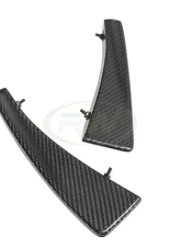 RW Carbon Fiber Canards BMW F87 M2 2016-2018                                     - bmwf8709 - Image 6