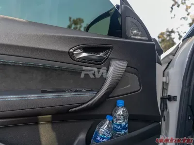 RW Carbon Fiber Door Handle Trims BMW F20 | F22 | F87 2014-2021 - bmwf8712