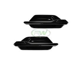 RW Carbon Gloss Black Fender Trims BMW F87 M2 2016-2018
