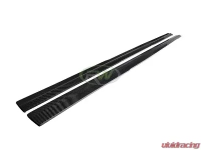RW Carbon RWS Carbon Fiber Side Skirt Extensions BMW F87 M2 2016-2018 - bmwf8719