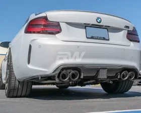 RW Carbon Fiber Kholen Style Diffuser BMW F87 M2 2016-2019