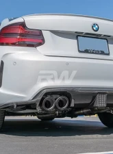 RW Carbon Fiber Kholen Style Diffuser BMW F87 M2 2016-2019                                     - bmwf8720 - Image 6