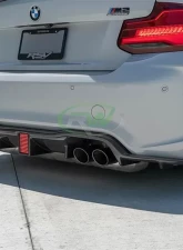 RW Carbon Fiber Kholen Style Diffuser BMW F87 M2 2016-2019                                     - bmwf8720 - Image 4