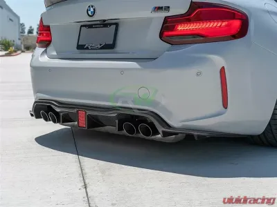 RW Carbon Fiber Kholen Style Diffuser BMW F87 M2 2016-2019 - bmwf8720