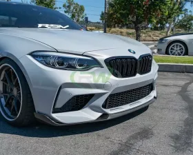 RW Carbon Fiber Front Lip BMW F87 M2 Competition 2019+