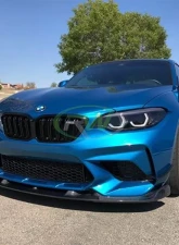 RW Carbon Competition Carbon Fiber Canards BMW F87 M2 2018                                     - bmwf8723 - Image 2